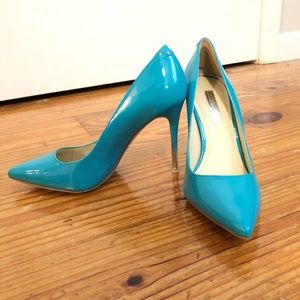 BCBG Teal Heels